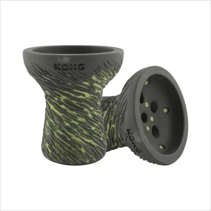 Cybuch Kong Turkish Lava Green - Kong / Klasyczne (turkisze) / Czarny