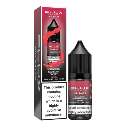 Strawberry Raspberry Cherry Elux Nic Salts e Liquid 10ml – TPD - Vapestorm Co