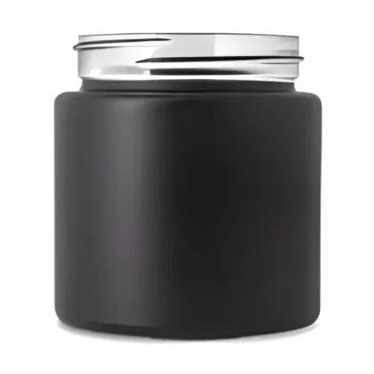 eBottles Frosted Glass Child-Resistant Straight Sided Jar | 30 dram