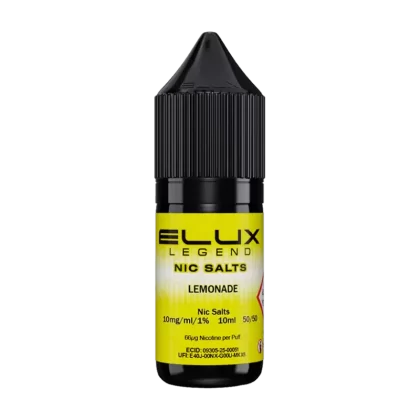 Lemonade Nic Salt by Elux 10ml - 10mg - Vape Product (A7BE18)