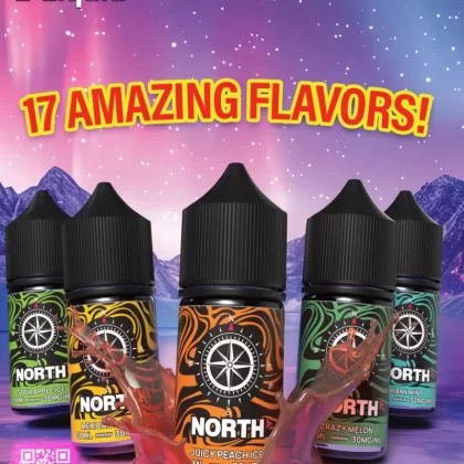 North SALT E-Liquid 30ml - Cherry Lemon / 30mg