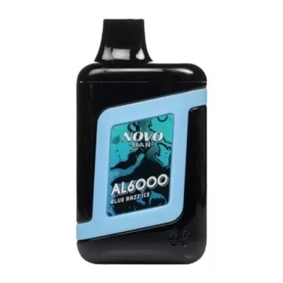 Smok Novo Bar Blue Razz Ice AL6000 Disposable Vape