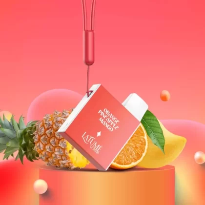 LA FUME Cuatro – Orange Pineapple Mango - La Fume / 20mg/ml / 550 mAh / Propylenglykol / pflanzliches Glycerin / Aromastoffe / Nikotin / ca. 600
