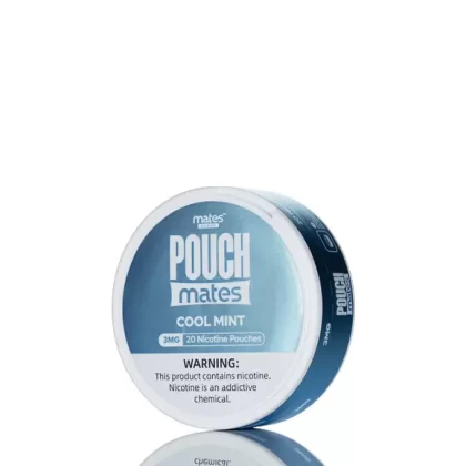 Pouch Mates Cool Mint Nicotine Pouches - Vape Product, Vape Product