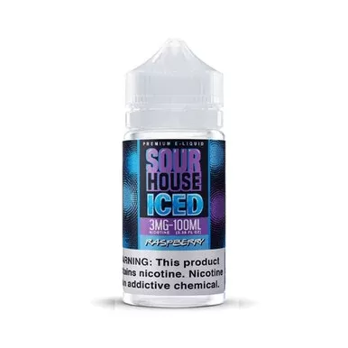 Raspberry Iced by Sour House E-Liquid