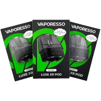 VAPORESSO LUXE XR REPLACEMENT PODS – 2 PACK – MTL DTL RDL