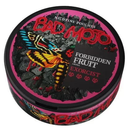 Woreczki nikotynowe BAD MOJO 20mg – Forbidden Fruit 4/4 Exorcist Snus AKCYZA