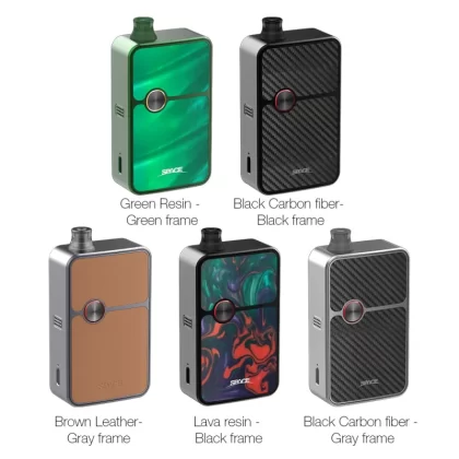 VapeOnly Space Mod Pod Kit 60W - Brown Leather-Gray frame