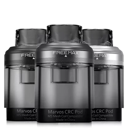 Marvos CRC Replacement XL Pod By Freemax - Colour#Gunmetal>Black>Silver (EB15AC)