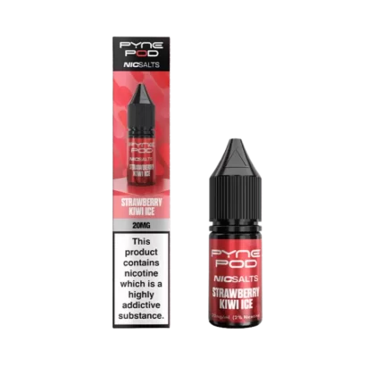Pyne Pod Nic Salt Strawberry Kiwi Ice E-Liquid - 10mg