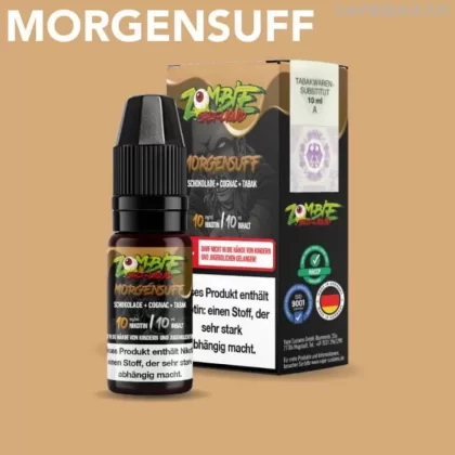 Zombie Nikotinsalz Liquid – Morgensuff - 20mg/ml, Nikotinfrei