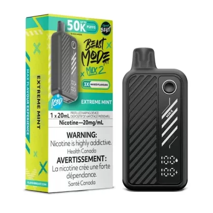Flavour Beast Beast Mode Max 2 50k – Extreme Mint Iced (PROV)