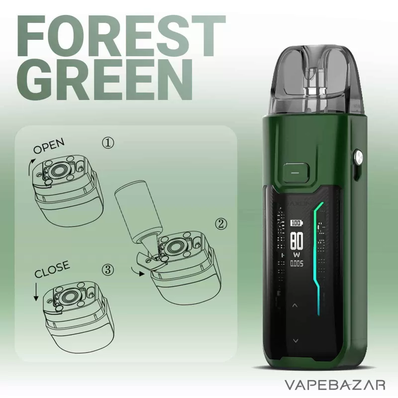 Vaporesso Luxe XR Max Podsystem – Forest Green - Image 2