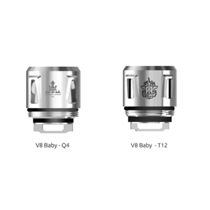 SMOK V8 Baby Replacement Coil For TFV12 Baby Prince-TFV8 Baby-TFV8 Big Baby 5PCS-PACK - V8 Baby T12 Coil