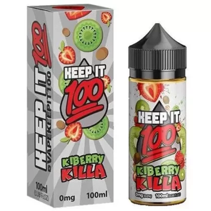 Keep It 100 Kiberry Killa 100ml High Vg 0MG E-Liquid