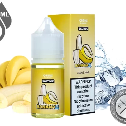 Banana Ice By ORGNX Salt Nic 30ml