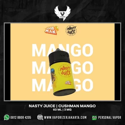 NASTY JUICE CUSHMAN ORIGINAL 60 ML - 3 mg / 60 ml