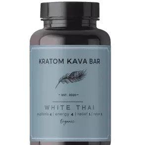 Kratom Kava Bar White Thai Capsules