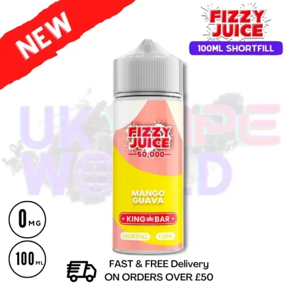 Mango Guava Fizzy Juice 100ml E-Liquid – £7.99