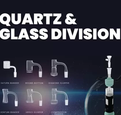 Stonerware Quartz & Glass Division - Collider Slurper, Compressor Banger