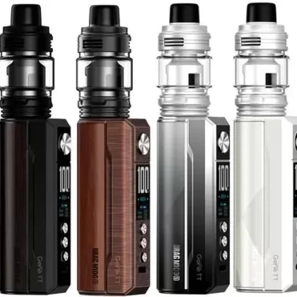 Voopoo Drag M100S Vape Kit - Colour#Cyan & Blue>Black & Darkwood