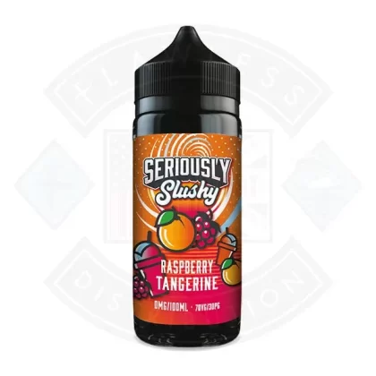 Doozy Vape Seriously Slushy Raspberry Tangerine 0mg 100ml Shortfill