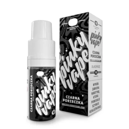 Liquid Pinky Vape 18mg 10ml Black Puss Czarna Porzeczka