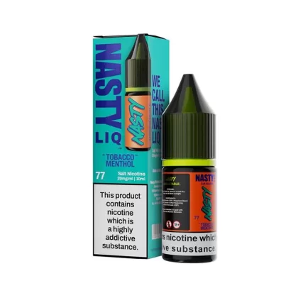 20mg Nastyliq Nic Salts 10ml – 50VG/50PG - Berry Bull, Blue Raspberry; Vape Product; Vape Product