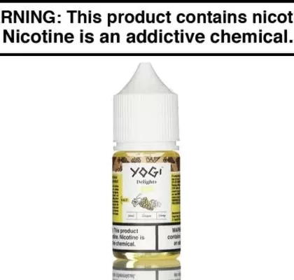 WHITE GRAPE ICE BY YOGI DELIGHTS SALT 30ML - Vapejuice