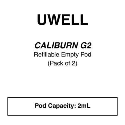 Uwell Caliburn G2 Empty Pod Cartridge 2pcs
