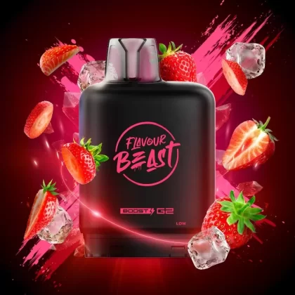 Level X G2 Ultra Flavour Beast Pods – Smashin’ Strawberry Jewel Ice, 50K Puffs