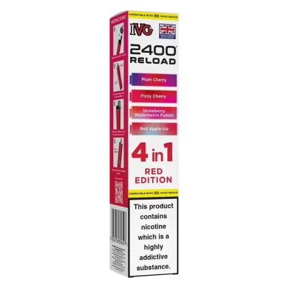 IVG 2400 Reload 4in1 Red Edition Prefilled Pods