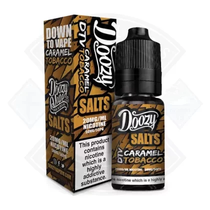 Doozy Vape Salts Caramel Tobacco 50/50 10ml e-liquid - Vape Product, Vape Product