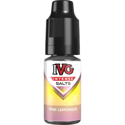 IVG Intense Nic Salts 10ml - Strength#10mg>20mg~Flavour#Banana Ice>Blue>Blue Raspberry>Blue Razz Lemonade>Blue Sour Raspberry>Fizzy Cherry>Forest Berries Ice>Fresh Mint>Frozen Cherries>Grape (FB3F55)