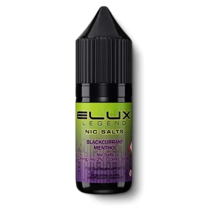 Blackcurrant Menthol by Elux Legend - 10 mg/ml, 20 mg/ml