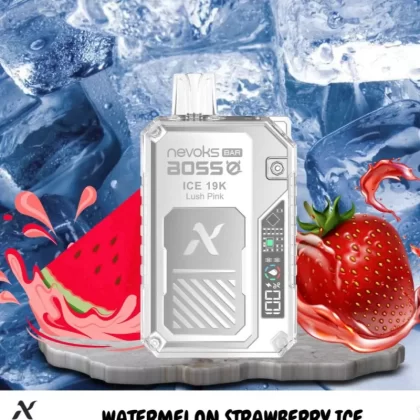 Nevoks Bar Boss Disposable – Watermelon Strawberry Ice 35mg (19000Puffs)