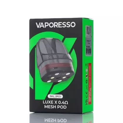 Vaporesso LUXE X Replacement Pods - 0.6 ohm - Corex 2.0 - Pack of 2