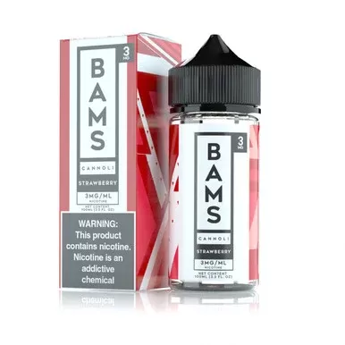 Strawberry Cannoli by Bam Bam’s Cannoli E-Liquid