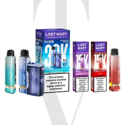 LOST MARY NERA 30K PRE-FILLED POD VAPE KIT – 60K BUNDLE