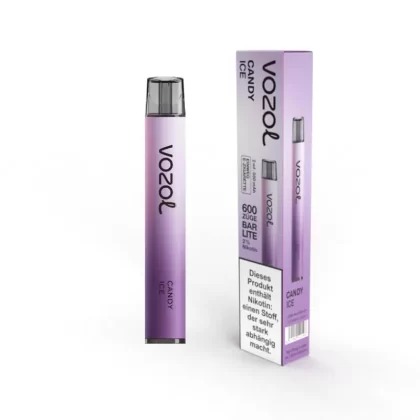 Vozol – Candy - Vozol / Eisbonbon / Propylenglykol / pflanzliches Glycerin / Nikotinsalz / Aromastoffe / 550 mAh / 20mg/ml / ca. 600