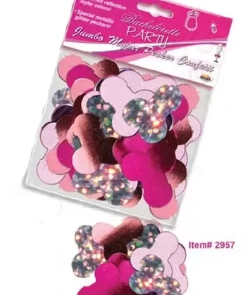 Jumbo Mylar Pecker Party Confetti