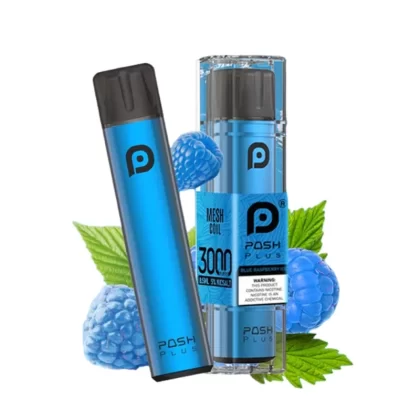 POSH PLUS – Blue Raspberry Ice 3000 Puffs