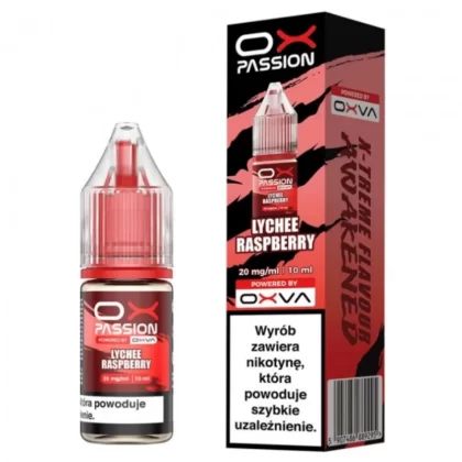 Liquid OXVA OX Passion Salt 10ml 20mg Lychee Raspberry