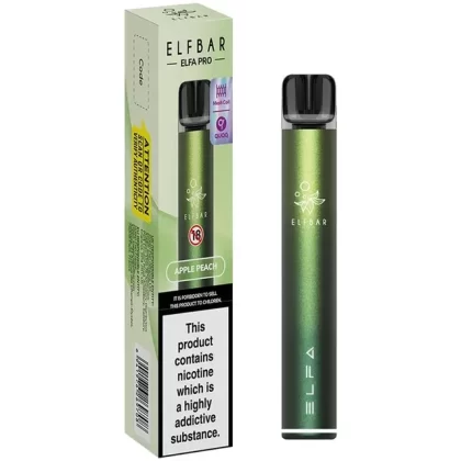 Elf Bar Elfa Pro Pod Kit - Apple Peach, Blue Razz Lemonade