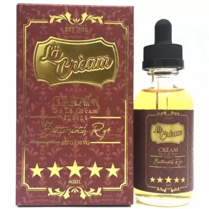 DE LA CREAM SERIES BUTTERSCOTCH RYL 60ML – 3MG - Vape Product