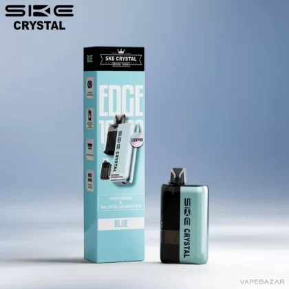 SKE Crystal Edge 10k – Akku – Blue - Pod Kit