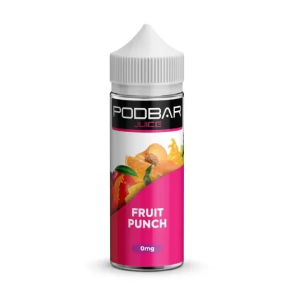 KINGSTON PODBAR JUICE FRUIT PUNCH 100ML SHORTFILL E-LIQUID