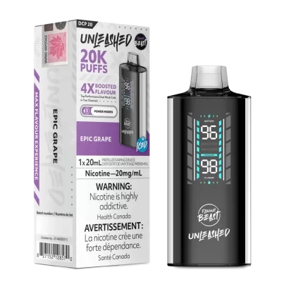 Flavour Beast Unleashed DCP 20K Disposable – Epic Grape