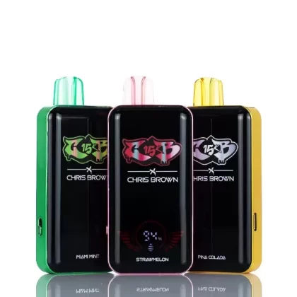 Chris Brown CB15K 15000 Puffs Disposable Vape - 15ML - Georgia Peach