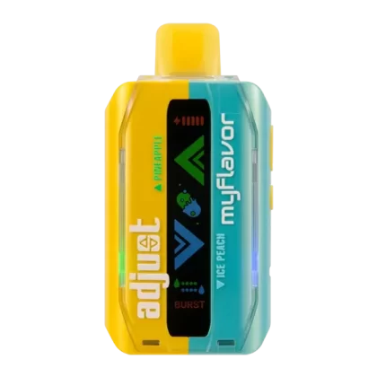 Pineapple Ice Peach ADJUST MyFlavor 40K - Consumer; Vape Product; 5 Pack, Single